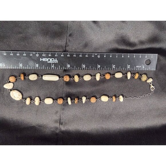 EUC Silpada African Howlite Opal & Bronzite Necklace & Earring Set (Retired Piec - Picture 8 of 8